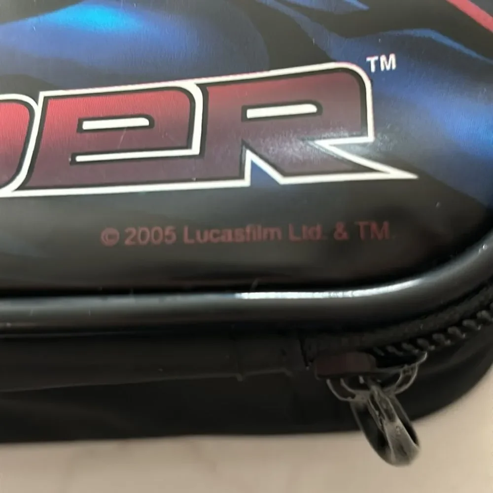 StarWars | 2005 Vintage Lunchbox Darth Vader Padded Red Black Star Wars Tote